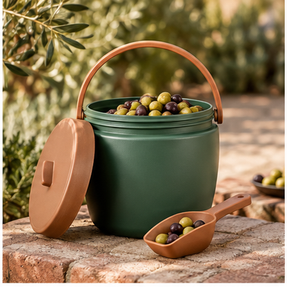 Bird Feed Storage Container — lifestyle