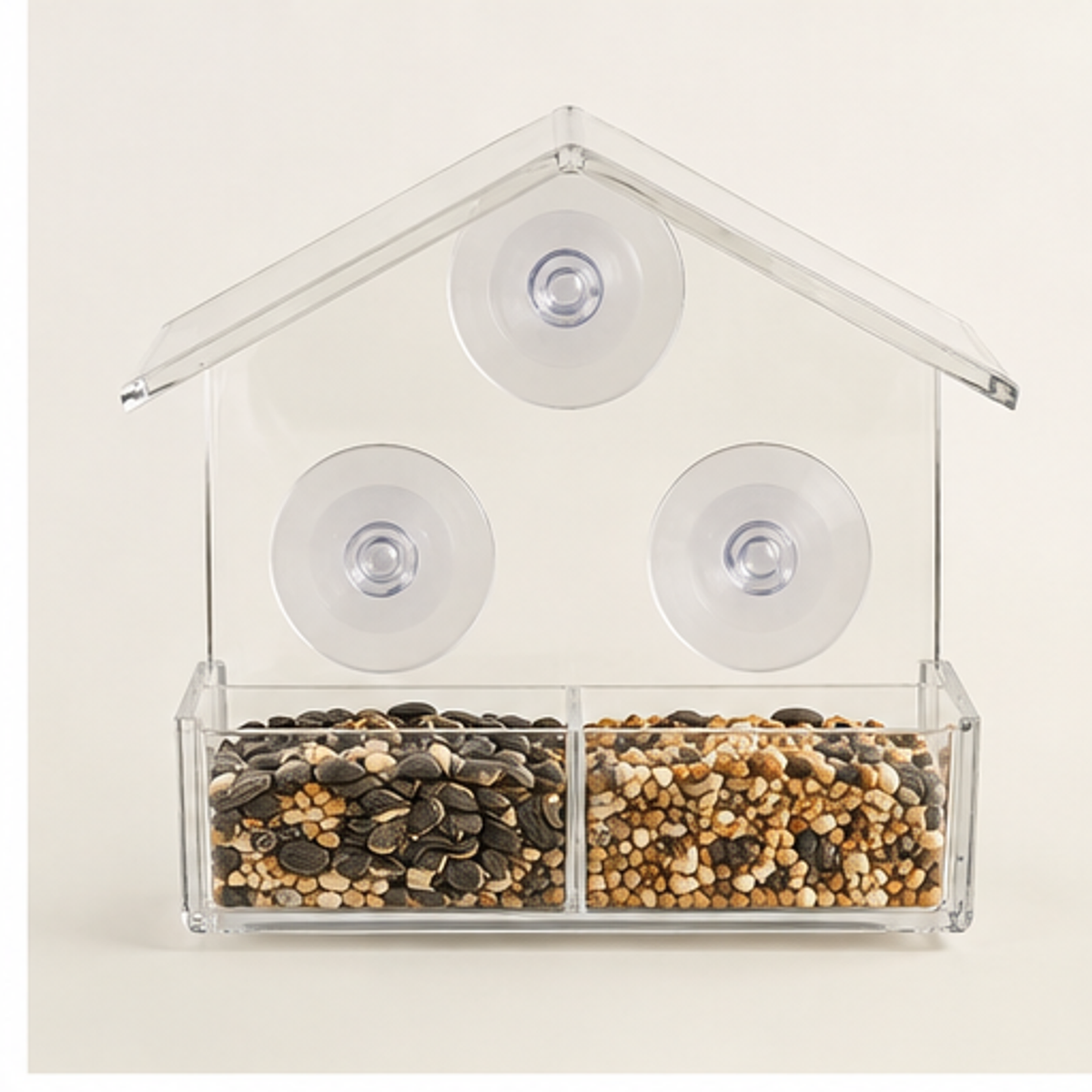 Clear Window Bird Feeder — feature
