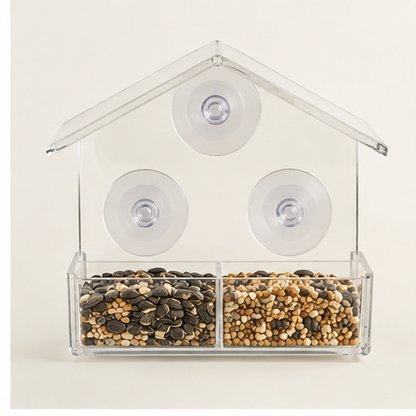 Clear Window Bird Feeder — feature
