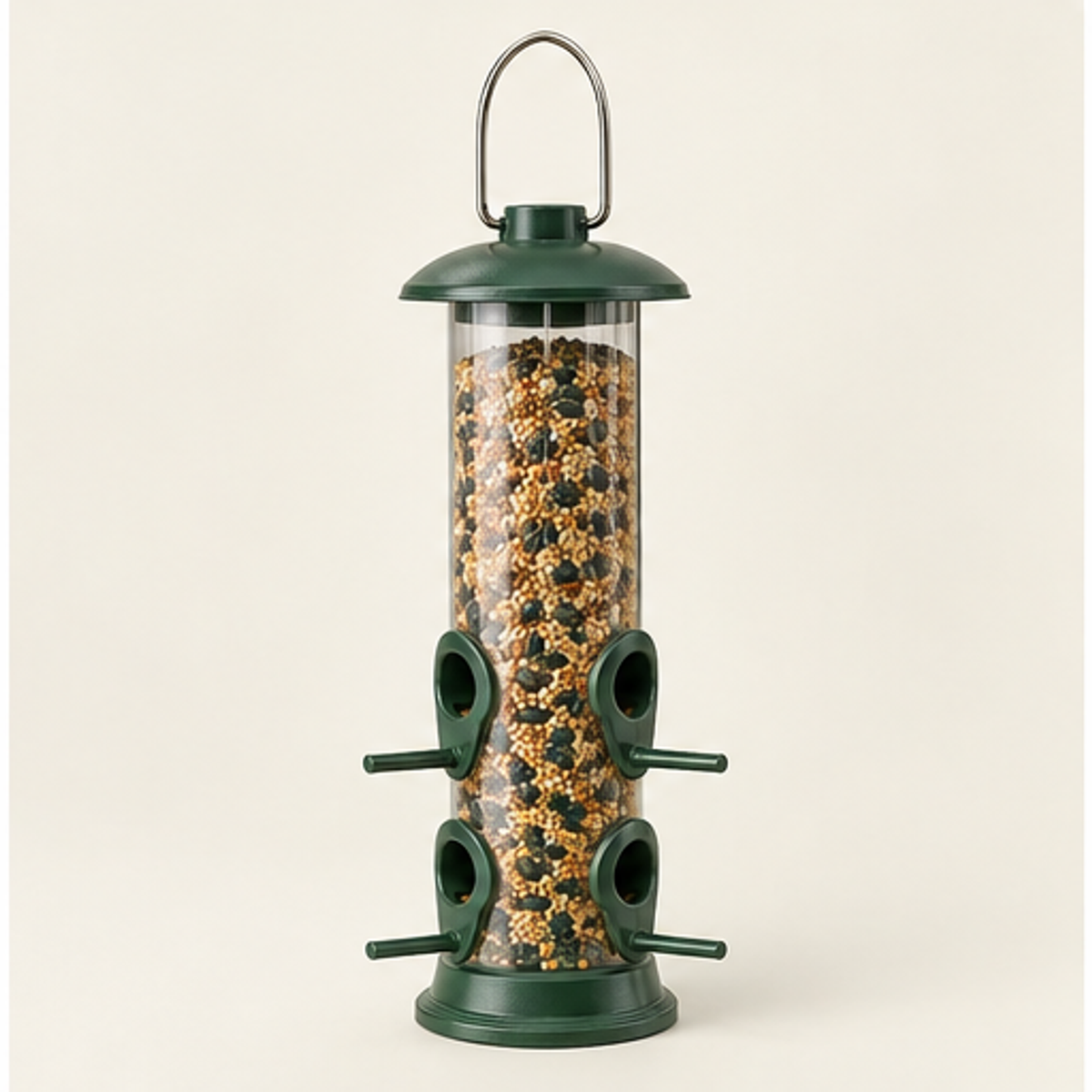 Hanging Tube Bird Feeder — overview