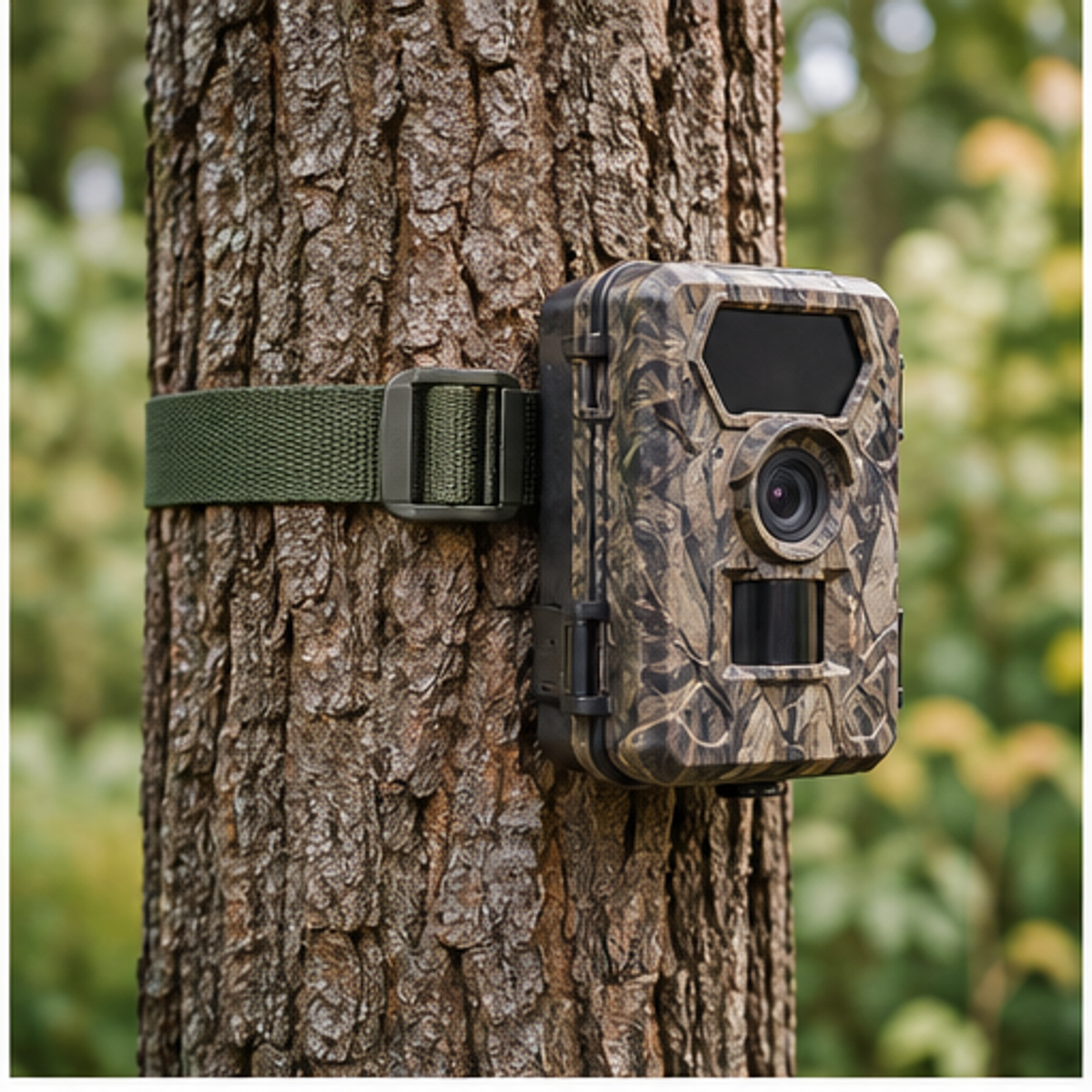 Wildlife Camera Mounting Strap Set — lifestyle